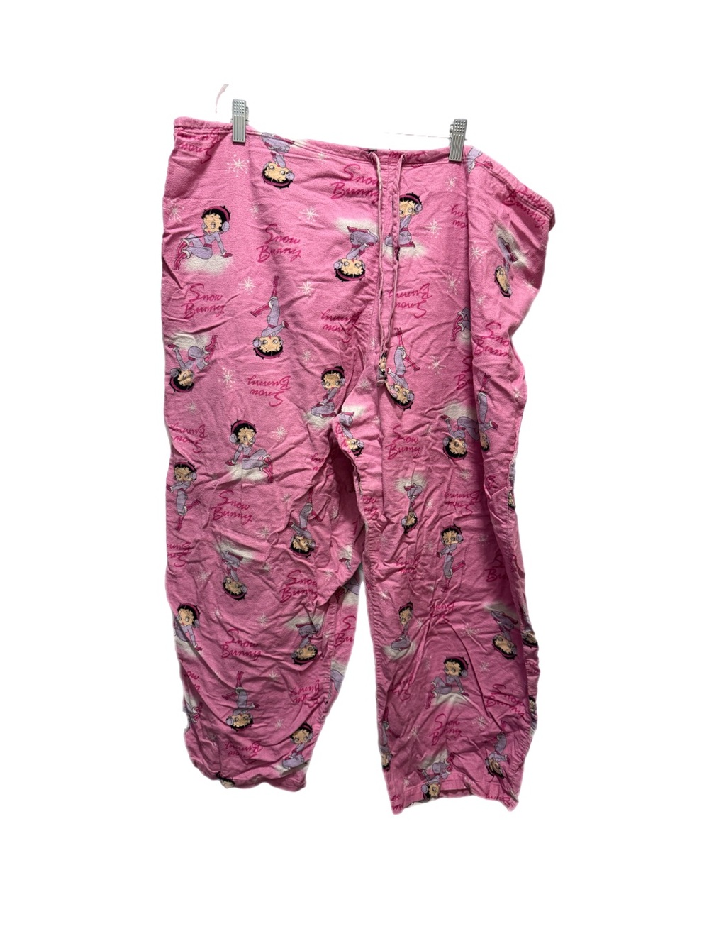 2005 Y2K Betty Boop Snowbunny Pj Pants